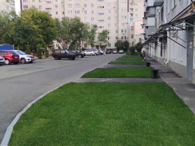 В Кургане продолжается реализация программы по благоустройству «100 дворов»