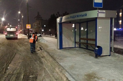 Уборка дорог ведется в усиленном режиме