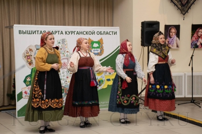 Курганцам продемонстрировали «Узоры мира»