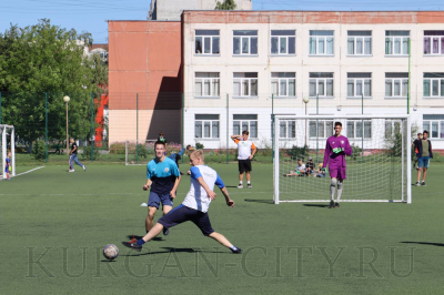 В Кургане подвели итоги турнира по дворовому футболу
