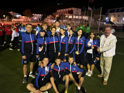 Команда гимназии № 30 приняла участие в заключительном этапе Президентских спортивных игр в Анапе