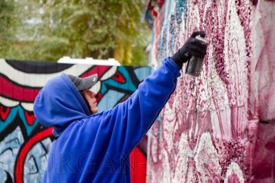 Стрит-арт продолжает преображать городскую среду