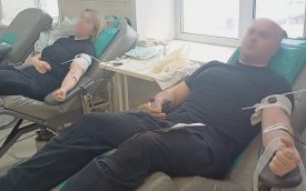 Спасти чью-то жизнь: в Зауралье сотрудники СОБР Росгвардии сдали кровь