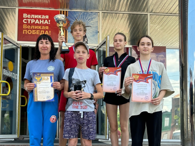 Команда города Кургана победила в летнем фестивале ГТО среди обучающихся