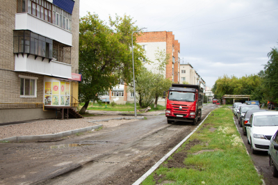 На улице Школьной начались ремонтные работы