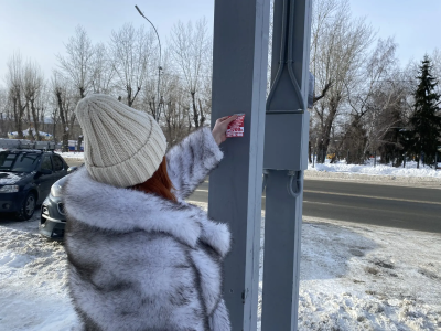 В Кургане продолжается борьба с незаконной рекламой