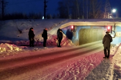 Движение транспорта в районе переезда через тоннель в районе «Курганстальмоста» остается на контроле администрации города
