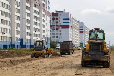 В Заозерном ведется строительство улицы Витебского