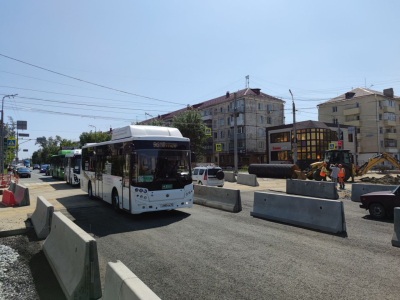 Перекресток Дзержинского - Машиностроителей открыт для движения