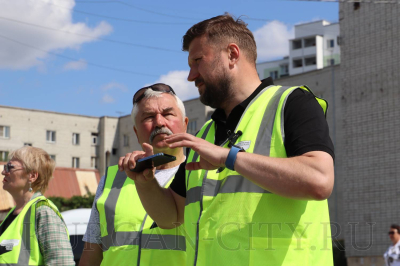 «Формирование комфортной городской среды». Члены городской Общественной палаты побывали на общественных территориях, победивших в онлайн-голосовании 2022 года