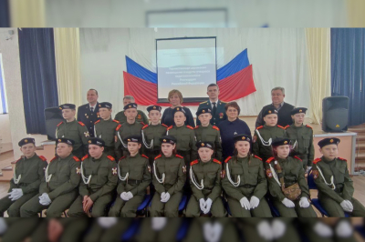 Кадетами Росгвардии стали учащиеся подшефной ведомству курганской школы № 40