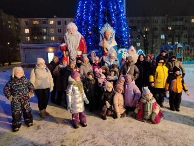 Новогодние ёлки зажигают огоньки по всему Кургану