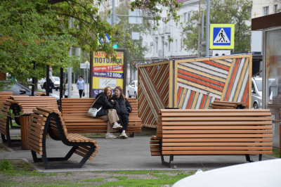 «Формирование комфортной городской среды». Благоустроенных территорий в Кургане становится больше
