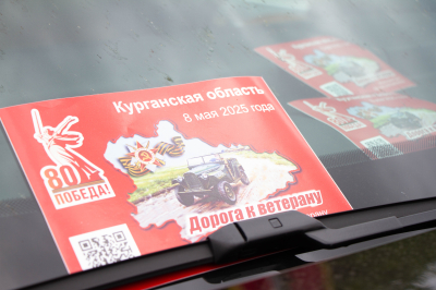 «По машинам!». В Кургане прошла акция «Дорога к ветерану»
