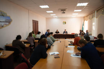 На повестке рабочей встречи ТОС – пожарная безопасность и благоустройство территорий
