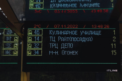 На курганских остановках появятся электронные информационные табло