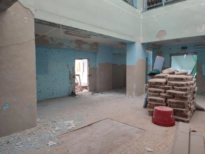 В текущем году ремонт образовательных учреждений в Кургане продолжен