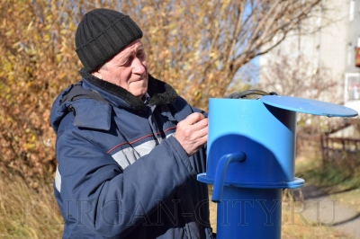 На улицах Кургана – новые водоразборные колонки