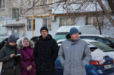 Временно исполняющий полномочия главы города Кургана Антон Науменко  провел очередной объезд выходного дня