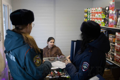 Рейды по точкам продажи пиротехники проходят в Кургане