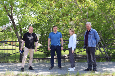 Временно исполняющий полномочия главы города Кургана Антон Науменко  провел очередной объезд по городу