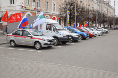 В Кургане прошёл автопробег «Диктант Победы»