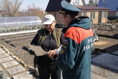 В Кургане ежедневно проводятся профилактические противопожарные рейды