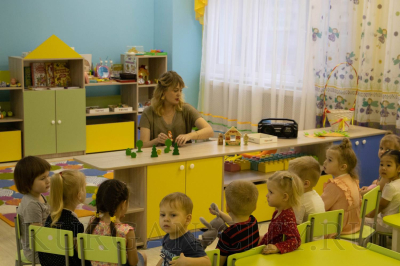 В новых детских садах Кургана созданы все условия для роста и развития малышей