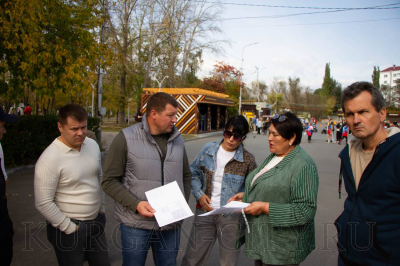 Глава города Курган Антон Науменко проверил ремонты благоустройство и ремонты ЖКХ