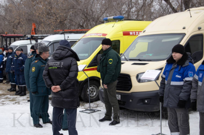 На территории Кургана проводятся всероссийские командно-штабные учения по ликвидации последствий ЧС природного характера