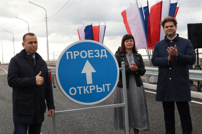 Глава города Елена Ситникова: «После капитального ремонта Чеховский путепровод стал новым, современным, надежным, а самое главное – безопасным»