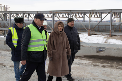 В Кургане продолжается ремонт мостов и путепроводов