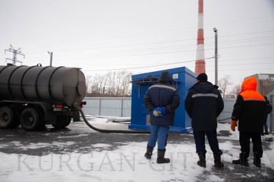 В Кургане заработала новая точка слива жидких бытовых отходов