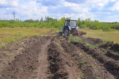 В Кургане продолжается опашка подверженных угрозе пожара микрорайонов и СНТ