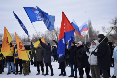«Своих не бросаем!» В Кургане состоялся концерт-митинг, посвященный второй годовщине с начала специальной военной операции