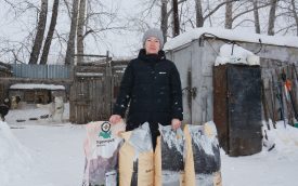 Кинолог курганского УФСИН оказала помощь приюту для животных