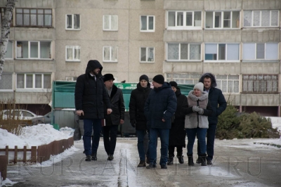 Уборка курганских дворов – на контроле городской администрации
